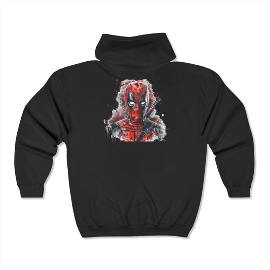 DEADPOOL Unisex  Zipper Hoodie