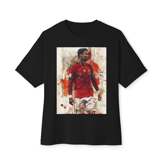 RONALDO Unisex Oversized T-Shirt Drop Shoulder