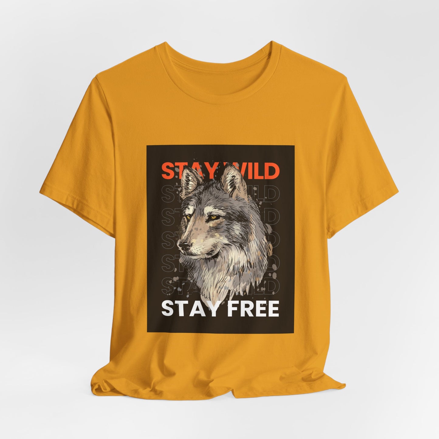 WOLF Unisex Pure Cotton T-Shirt