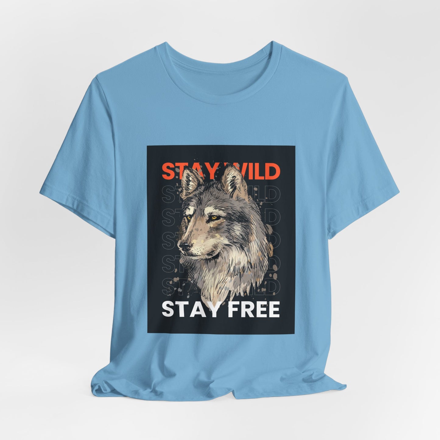 WOLF Unisex Pure Cotton T-Shirt