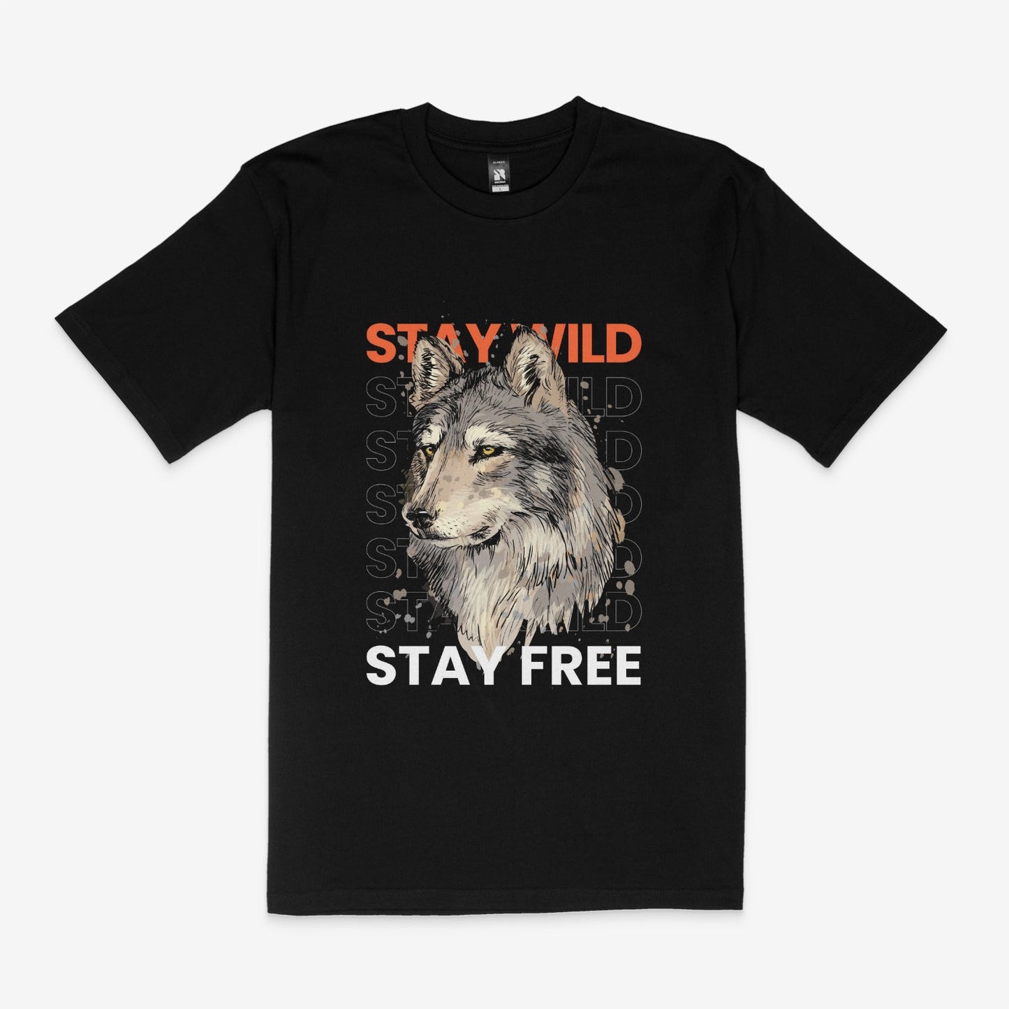 WOLF Unisex Pure Cotton T-Shirt