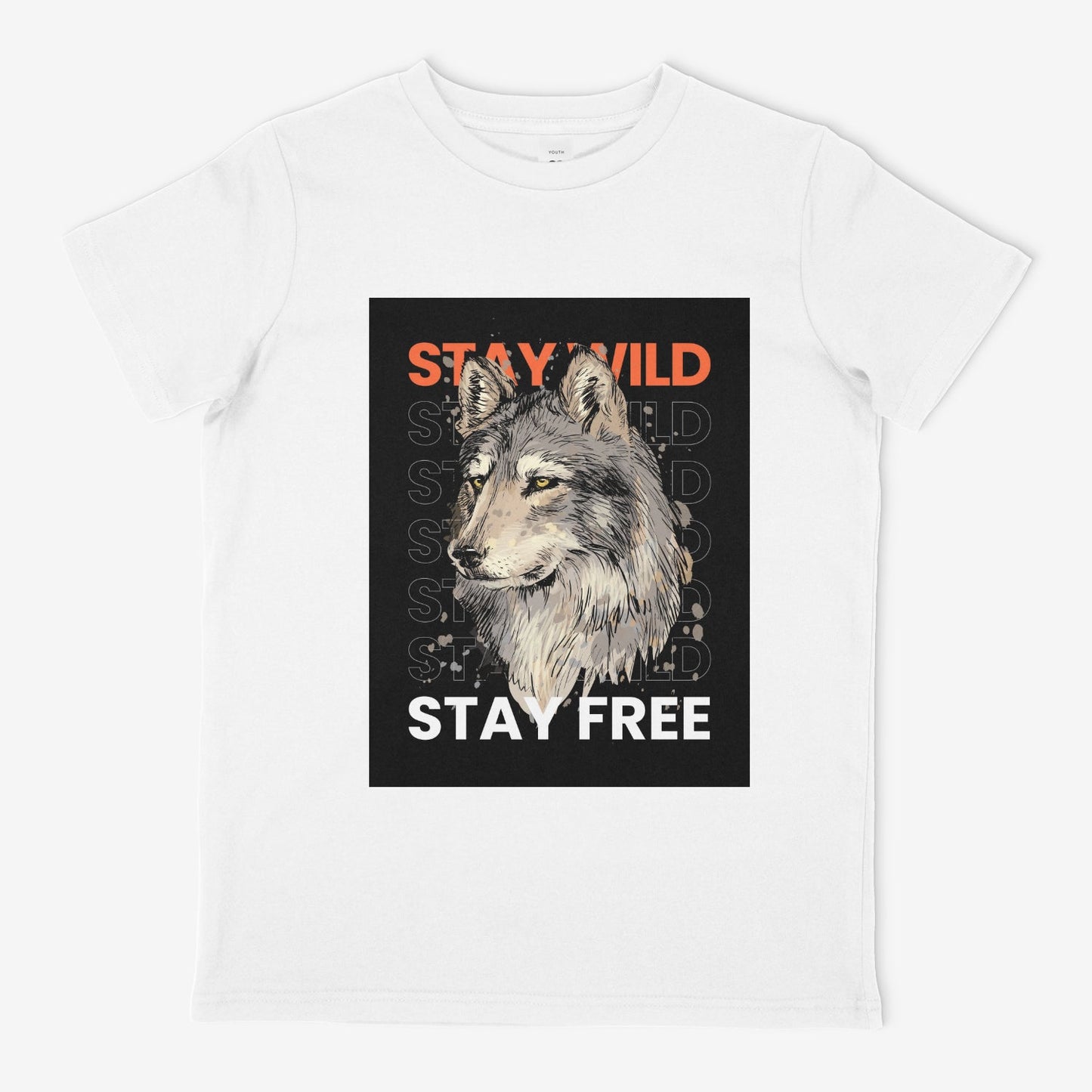 WOLF Unisex Pure Cotton T-Shirt