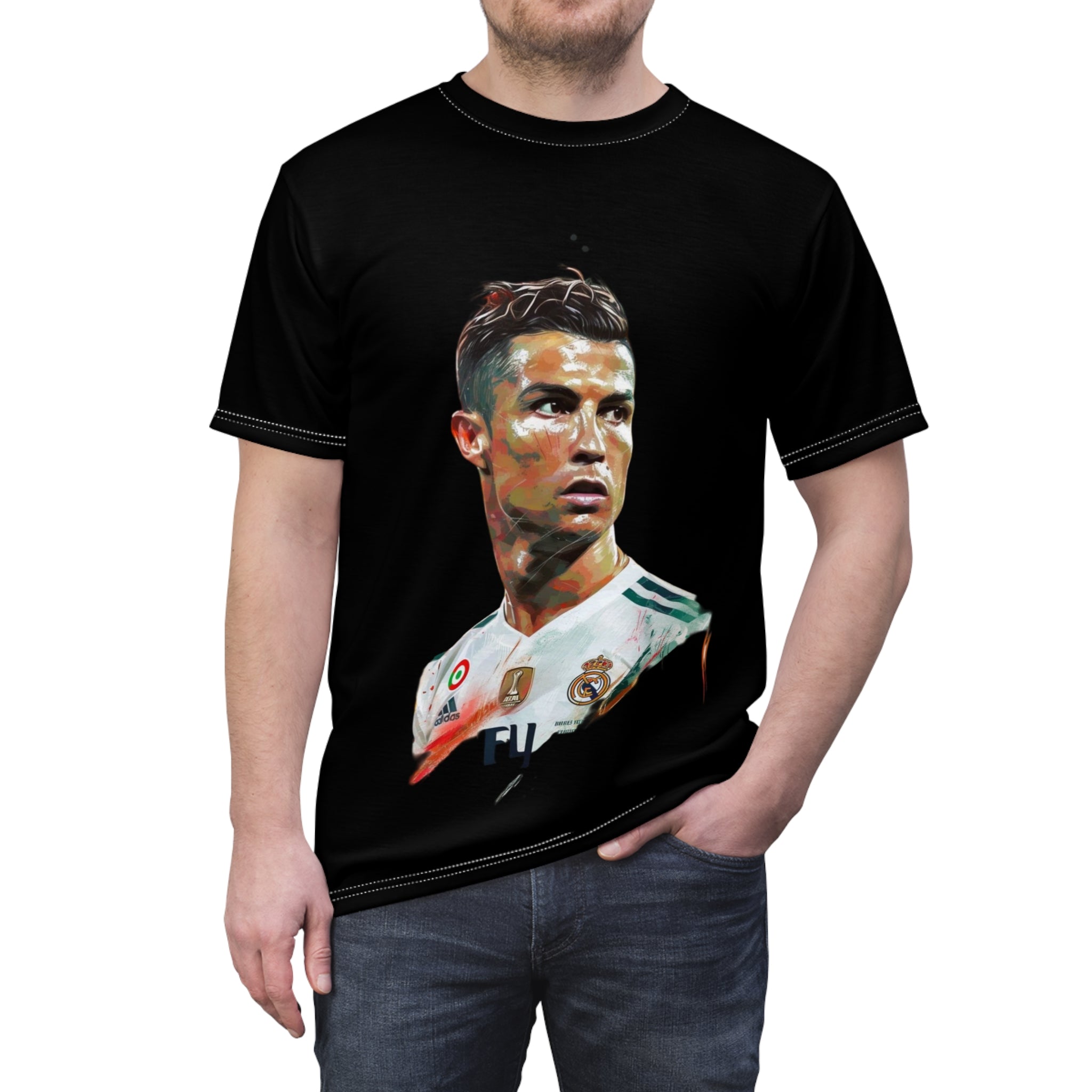 RONALDO Unisex Pure Cotton T-Shirt